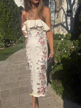 Zimmermann Patience Linen Midi Dress